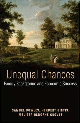 Unequal chances: family background and economic success
