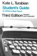 Student's guide for writing college papers