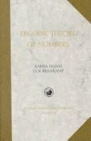 The theory of algebraic numbers