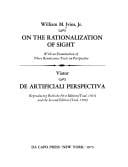 On the rationalization of sight: with an examination of three Renaissance texts on perspective
