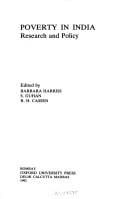 Poverty in India: research and policy