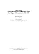 Upper Zohar: an early Byzantine fort in Palaestina Tertia : final report of excavations in 1985-1986