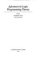 Advances in logic programming theory