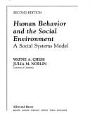 Human behavior and the social environment: a social systems model