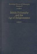 British philosophy and the Age of Enlightenment