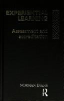 Experiential Learning: Its Assessment and Accreditation