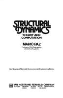 Structural Dynamics Theory and Computation (Van Nostrand Reinhold environmental engineering series)