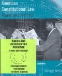 American Constitutional Law: Power and Politics