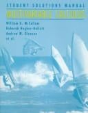 Multivariable Calculus, Student Solutions Manual