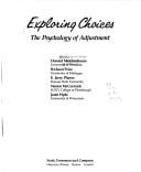 Exploring Choices: The Psychology of Adjustment