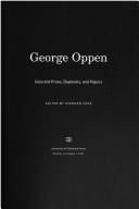 Selected Prose, Daybooks, and Papers