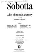 Sobotta: Atlas of Human Anatomy: Head, Neck, Upper Limb