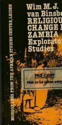 Religious Change in Zambia (Monographs from the African Studies Centre, Leiden)