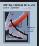 Modeling, functions, and graphs: algebra for college students