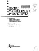 Global Macroeconomic Perspective (Global Business Perspectives Series)