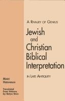 A Rivalry of Genius: Jewish and Christian Biblical Interpretation in Late Antiquity (S U N Y Series in Judaica)