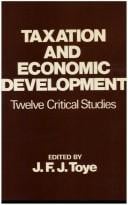 Taxation and Economic Develop: Taxation Econmc Dvpmnt