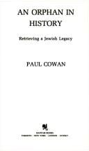 An Orphan in History