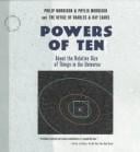 Powers of ten: a book about the relative size of things in the universe and the effect of adding another zero