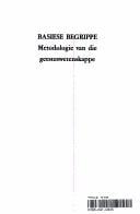 Metodologie van die geesteswetenskappe: Basiese begrippe (RGN-studies in navorsingsmetodologie)