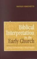 Biblical Interpretation in the Early Church: An Historical Introduction to Patristic Exegesis