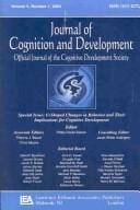 U-shaped Changes in Behavior and Their Implications for Cognitive Development: A Special Issue of journal of Cognition and Development (Special Issue of "Journal of Cognition & Development")