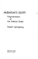 Mubarak's Egypt: Fragmentation of the Political Order