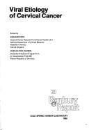 Viral Etiology of Cervical Cancer (Banbury Report) (Banbury Report)