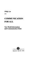 Communication for All: New World Information and Communication Order