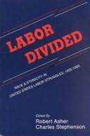 Labor Divided: Race and Ethnicity in United States Labor Struggles, 1835-1960 (Suny Series in American Labor History)