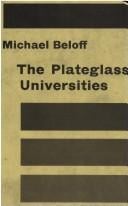 The Plateglass Universities
