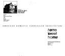 Home sweet home: American domestic vernacular architecture