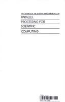 Proceedings of the Seventh Siam Conference on Parallel Processing for Scientific Computing (Proceedings in Applied Mathematics)