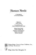Human Needs Cont Curr Debate