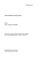 Human Geography in France and Britain: Papers Presented to the Franco-British Conference in Human Geography Held at the Royal Geographical Society, Lo