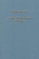Arabic mathematical sciences: instruments, texts, transmission