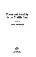 Power and Stability in the Middle East