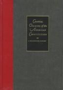 Colonial Origins of the American Constitution: A Documentary History
