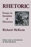 Rhetoric: essays in invention and discovery