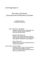 East Asia in Transition: Challenges for the Trilateral Countries: A Task Force Report to the Trilateral Commission (Triangle Papers)