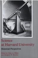 Science at Harvard University: Historical Perspectives