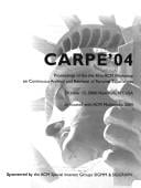 Carpe '04: Proceedings of the First ACM Workshop on Continous Archival and Retrieval of Personal Experiences, October 15, 2004, N