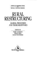 Rural restructuring: global processes and their responses