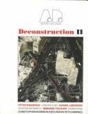Deconstruction II - Architectural Design Profile 77