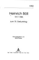 Heinrich Boll 1917-1985 (Memoria)