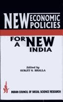 New economic policies for a new India