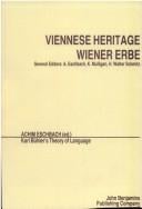 Karl Buhler's Theory of Language: Proceedings (Viennese Heritage, Vol 2)