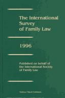 The International Survey of Family Law, 1996 (International Survey of Family Law)