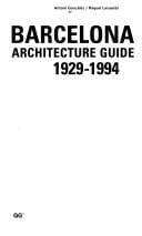 Barcelona architecture guide, 1929-1994