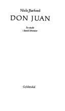Don Juan: En studie i dansk litteratur